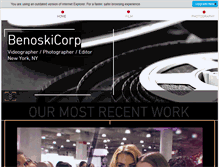 Tablet Screenshot of benoskicorp.com